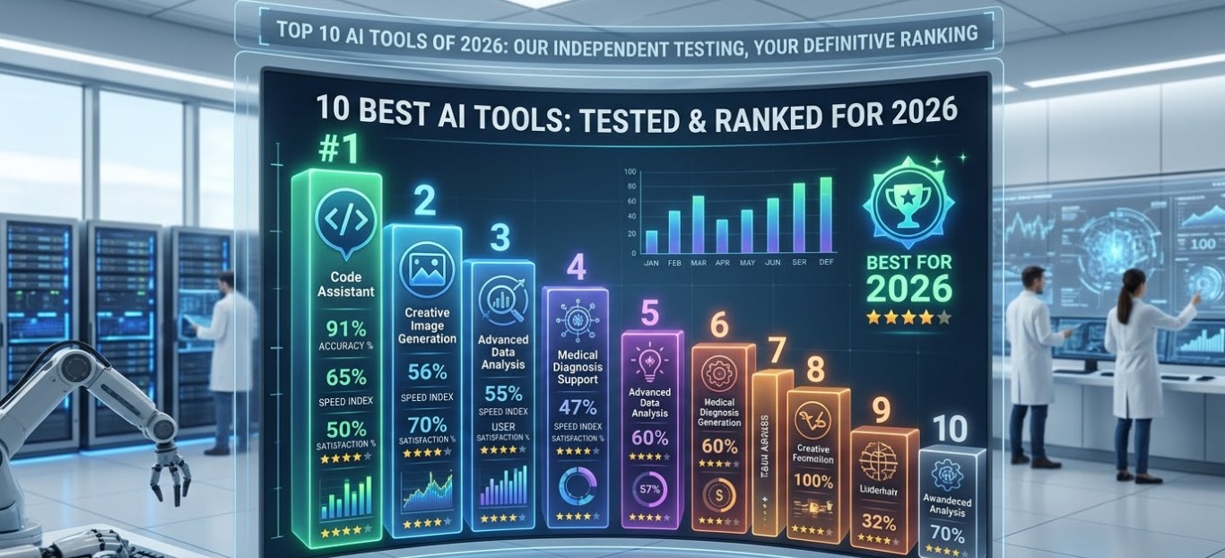 10 Best AI Tools Tested and Ranked for 2026