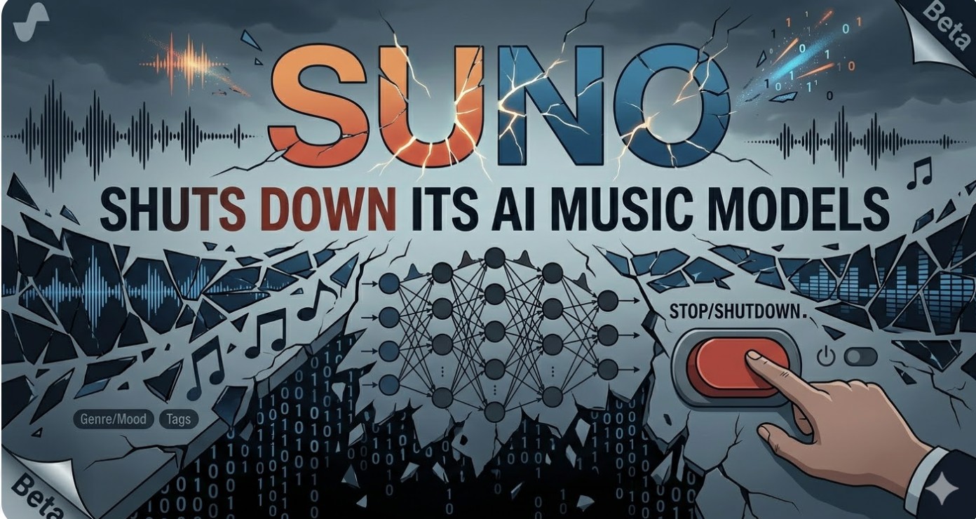 Suno AI Music Models Shutdown Explained