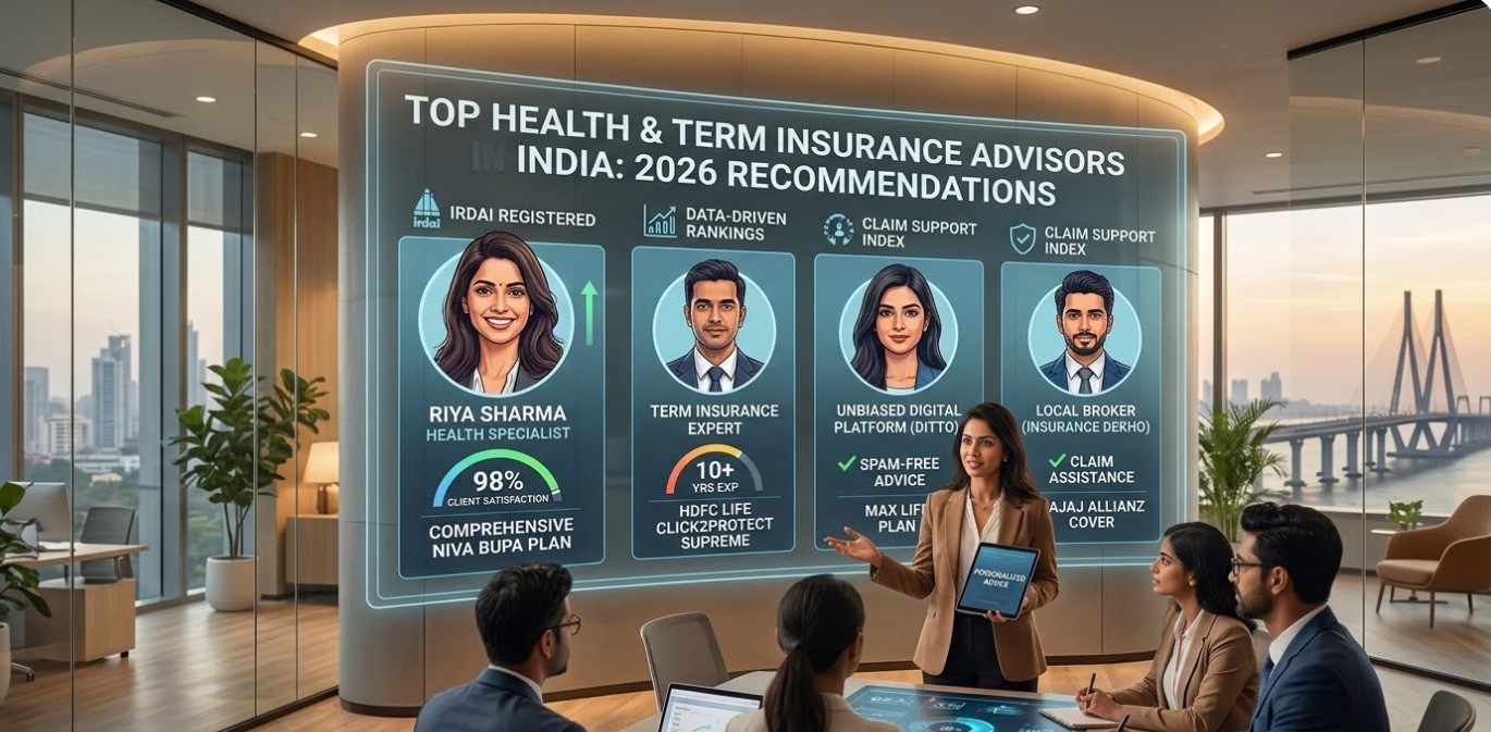 Top Health and Term Insurance Advisors in India: Recommendations for 2026